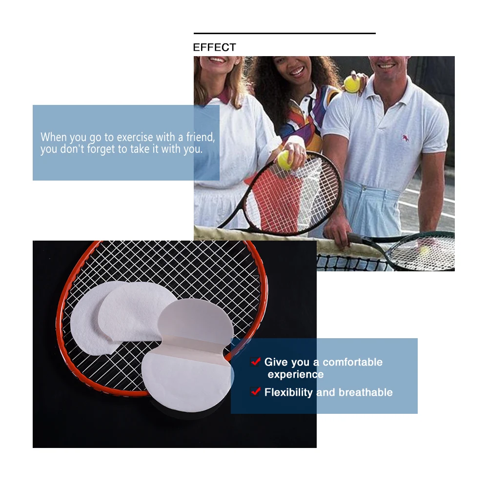 Sumifun 2pcs/bag Underarm Cotton Sweat Pads Disposable Armpits Antiperspirant Unisex Absorbing Deodorant Stickers C1428