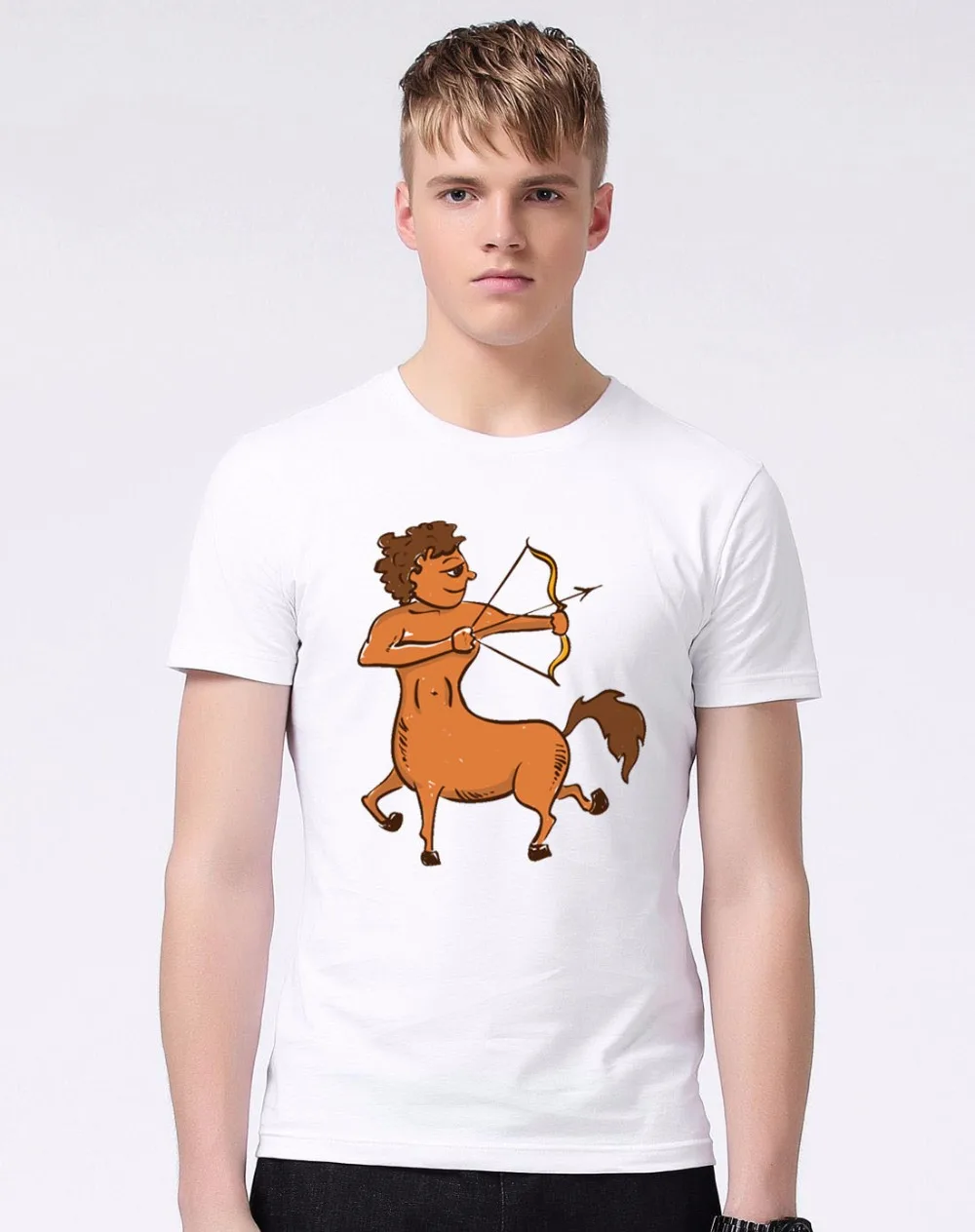 Animal Man Orcs Printed Tee Shirt Men Fashion Summer New T Short Sleeve O-neck Loose Large Size Male Tide Hipster Top M496 | Мужская