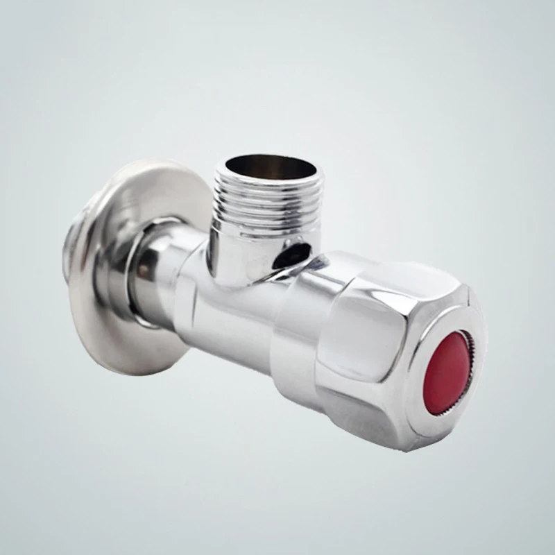 

Copper Plated Hot And Cold Water Triangle Valve Water Heater Toilet Faucet Switch Angle Valve Universal Accessories