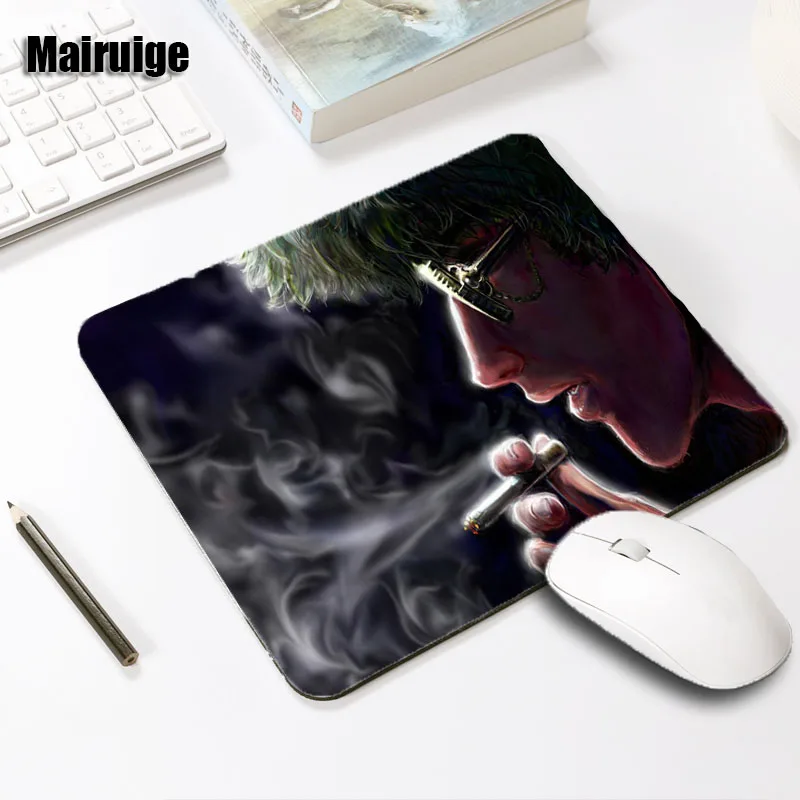 Mairuige ковбой Bebop Аниме Коврик для мыши на стол с мышкой Мини Размер 250x290x2 мм
