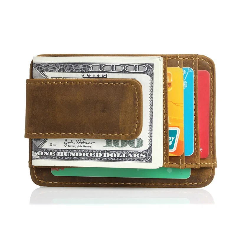 “ Braçadeira para o Genuíno Bifold Bolsa Masculina Carteira