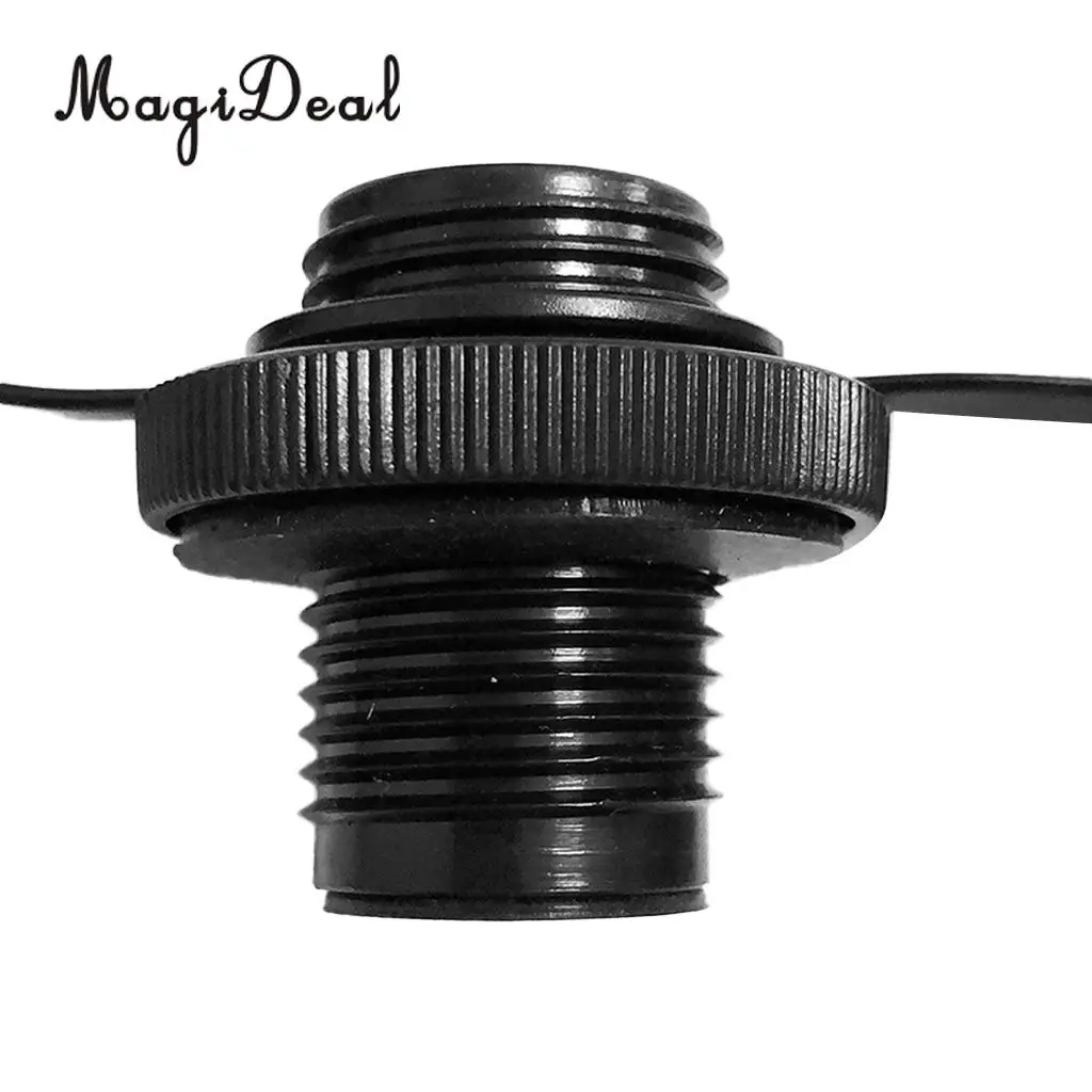 1 Pair Inflatable Airlock Spiral Air Valve Plugs Replacement Screw Type for Kayak Boat Canoe Pool Raft Airbed Dinghy