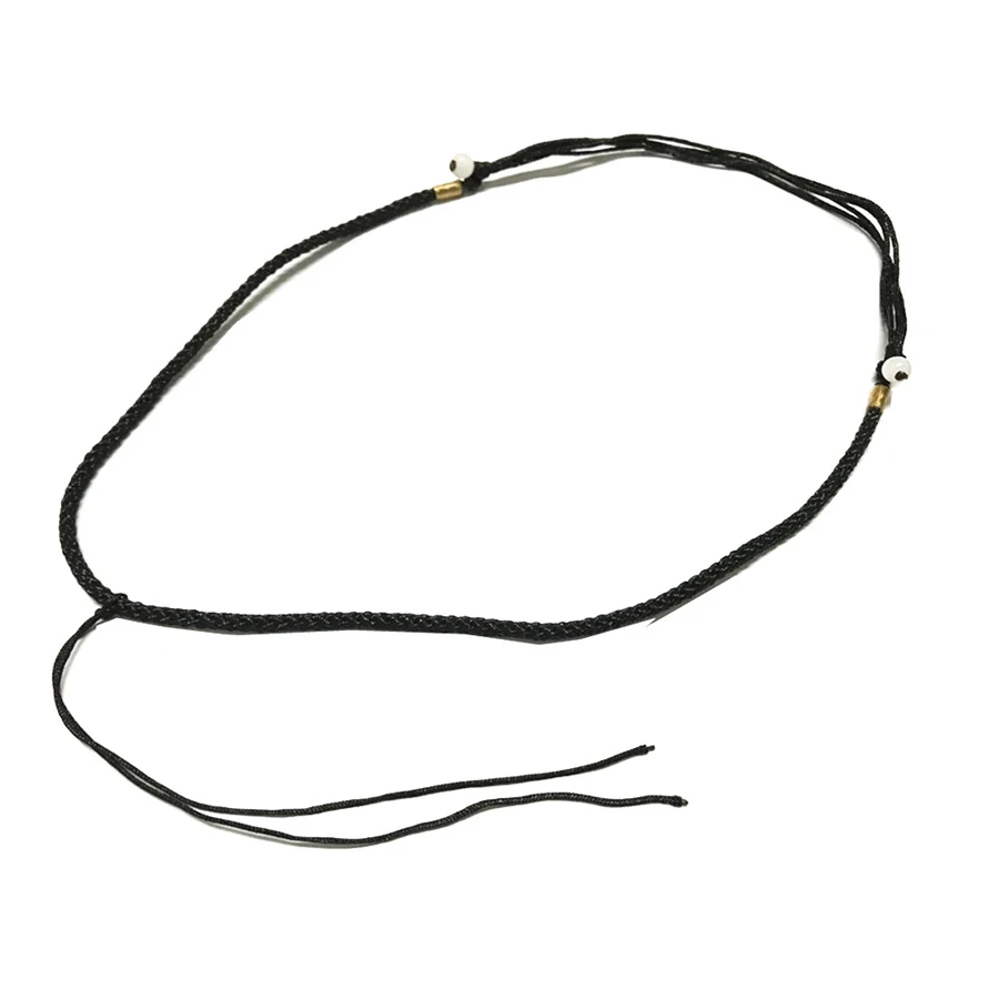 DIY Knitted Necklace with Rubber Pendant Holder Case for Fitness Tracker Wristbands
