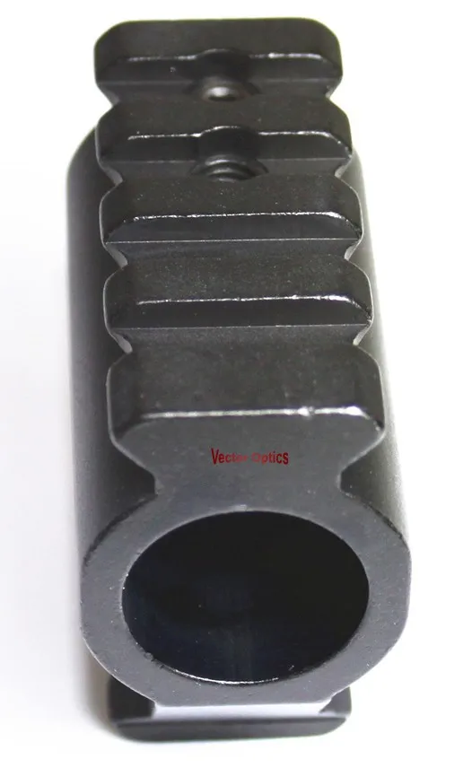 Векторная оптика Наклонный обычный высокий профиль. 223 5,56 газовый блок двойной 20 мм рельсы подходит 0,75 дюймов баррель крепление матовый черный