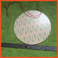 300 Вт 220 В Диаметр 200 мм elettrico elemento riscaldante на stampante 3d Силиконовая грелка гибкий нагревательный элемент плата принтера