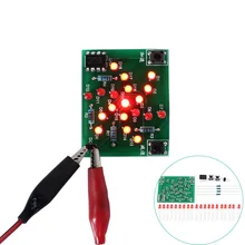 DIY Kit Electronic Windmill Kit DC 5V Funny DIY for Practice Adjustable Speed MCU Design for Soldering Electronic DIY Kit