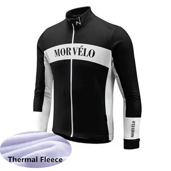 

2019 winter long sleeve Thermal Fleece Bike Clothing Racing bicycle sportswear Men team cycling jersey Ropa ciclismo K022502