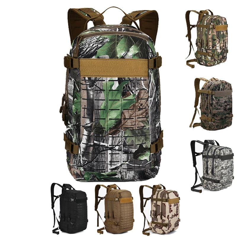 

Tactical Backpack Military Army Backpack with Water Bag Multifunction Outdoor Adventure Hiking Hunting Bag Camouflage Waterproof
