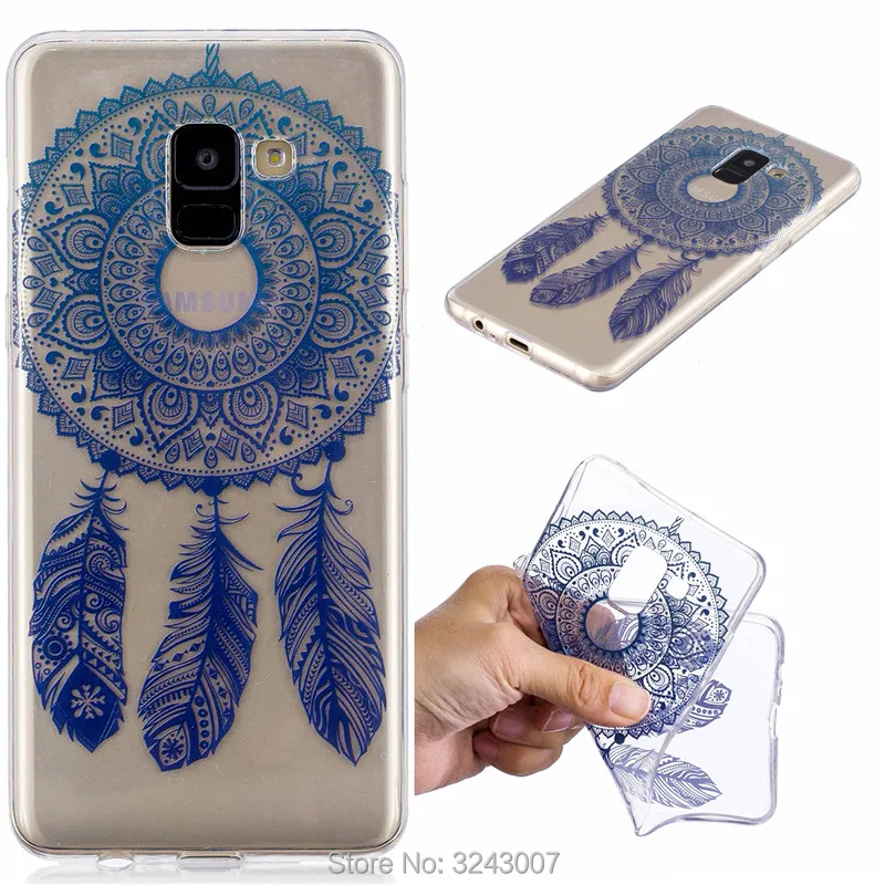 For Samsung Galaxy S8 S8Plus S9 S9Plus Case Cover for Samsung A8 A8Plus 2018 S4 S5mini Note8 G530 Caes Silicon Cover Case bags (17)