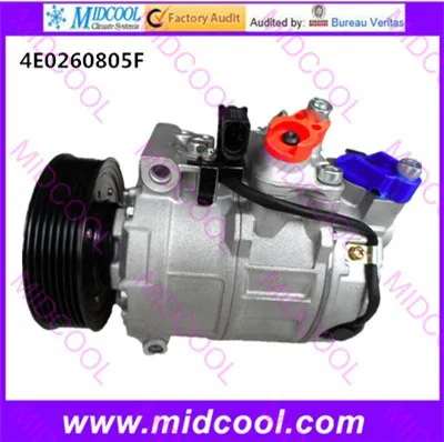  HIGH QUALITY COMPRESSOR 7SEU16C FOR VW AUDI 4E0260805F