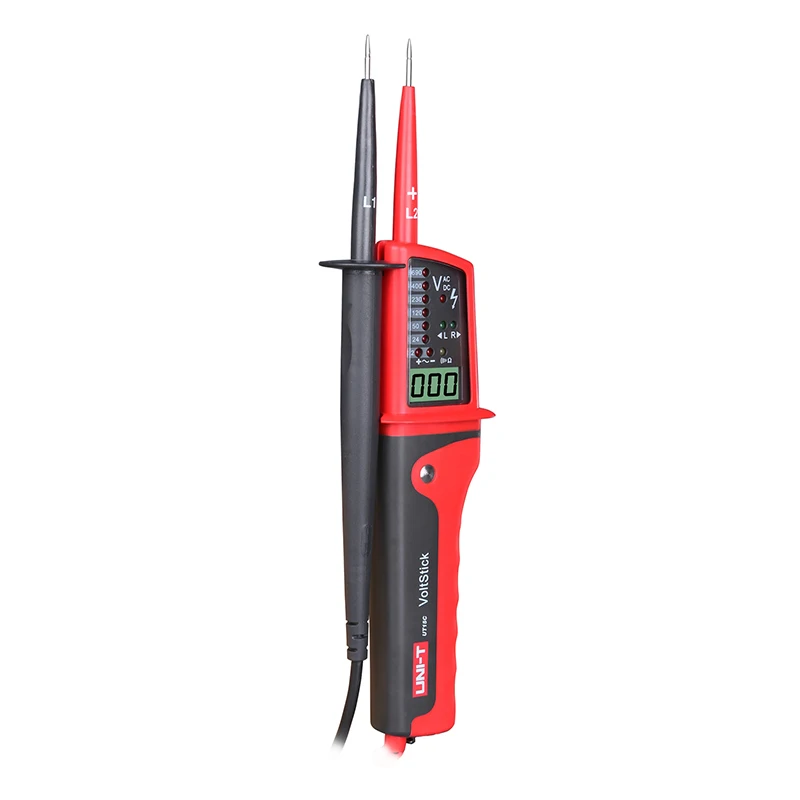 Goedkoop UNI T UT15C Waterdichte Digitale Voltage Meter 24V ~ 690V Ac Dc Spanning Testers Lcd Display Auto Range fase Rotatie Voltage Tester