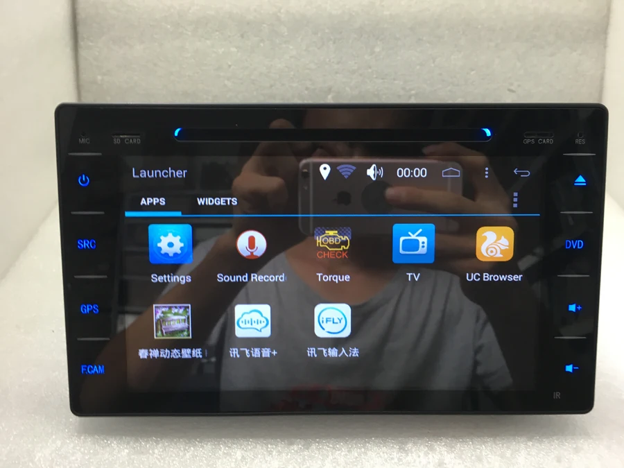 Top 8" Full touch Android Car DVD Player with TV/BT GPS 3G WIFI,Audio Radio Stereo,Car PC/multimedia headunit for TOYOTA Hilux 2016- 12