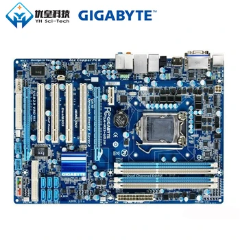 

Gigabyte GA-H55-UD3H Intel H55 Original Used Desktop Motherboard LGA 1156 Core i7 i5 i3 DDR3 16G SATA2 USB2.0 VGA DVI HDMI ATX