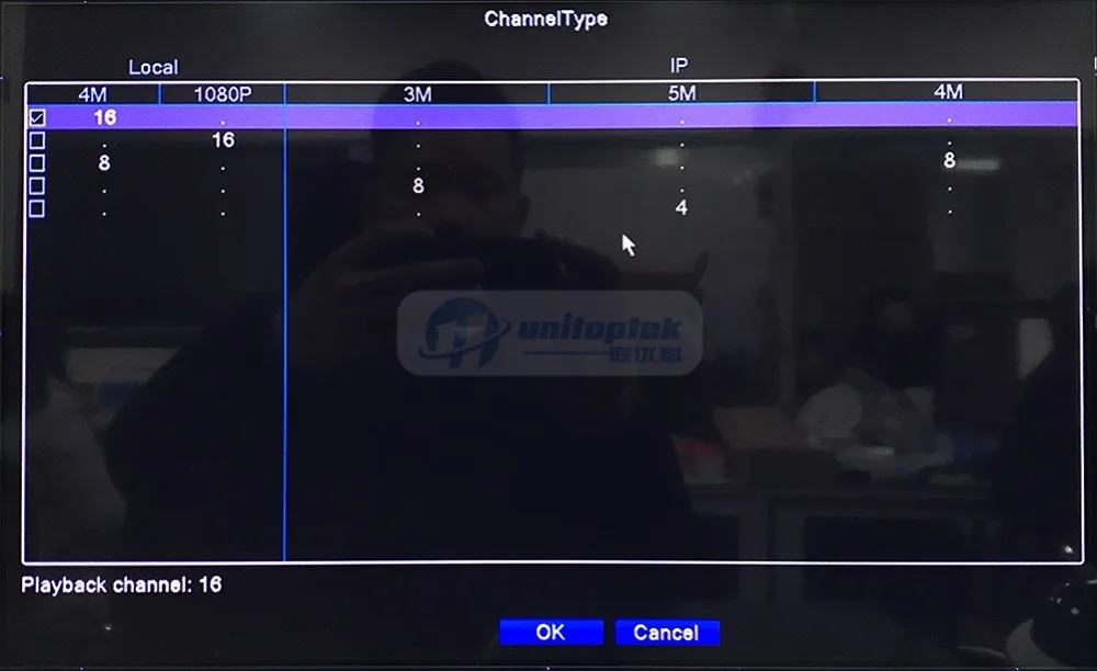 12 16ch 4mp cctv dvr 