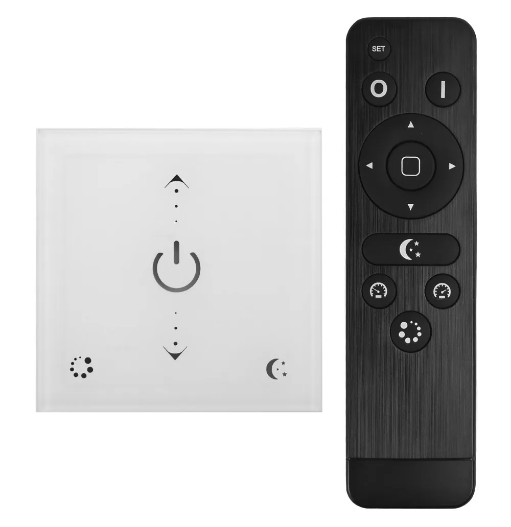 

European Standard 86 Type Led Wall Panel with RF BT Remote Control Led Dimmer Led Wall Panel Dimming Controller
