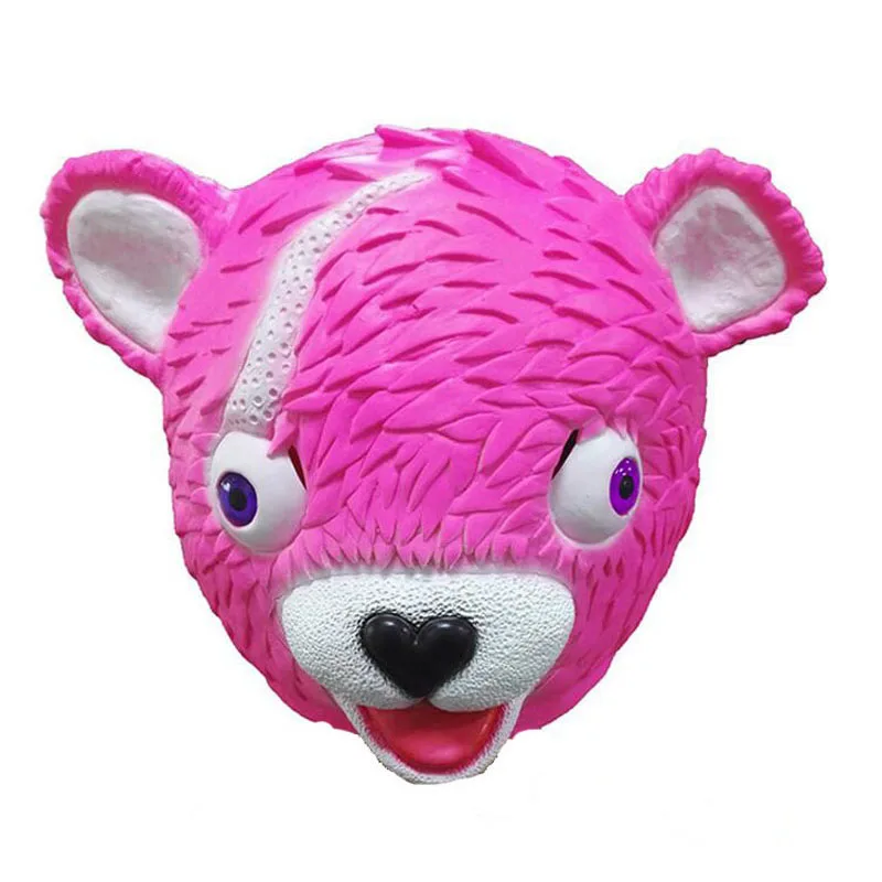

Panda Cuddle Pink Bear Team Leader Fox John Wick Reaper Mask Animal Latex Masks Helmet Halloween Party Props for Adult