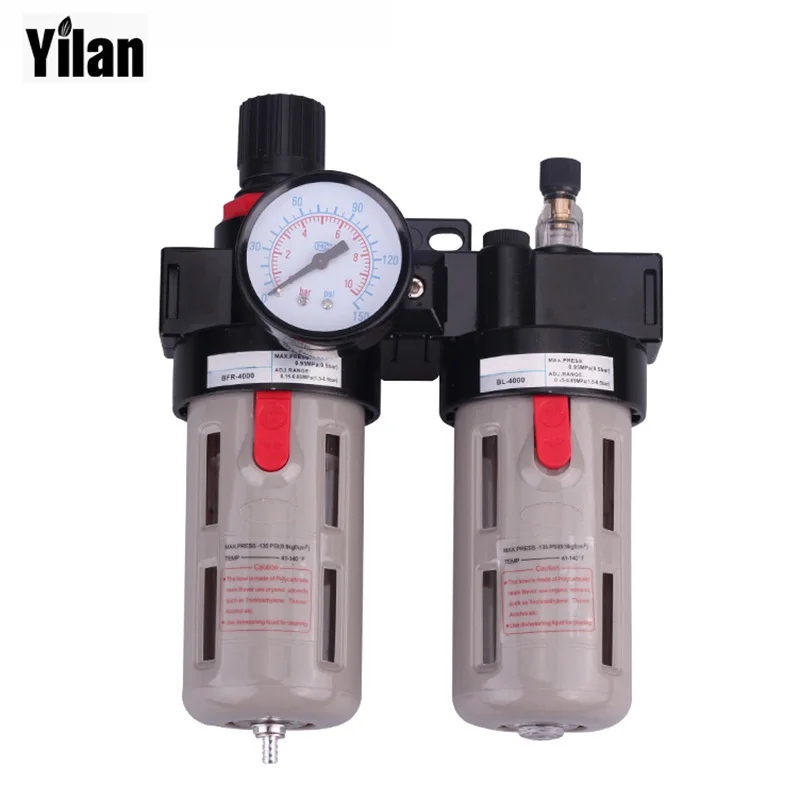 

Airtac 1/2'' BFC4000 Air Filter+Regulator BFR4000+Lubricator FLR BL4000