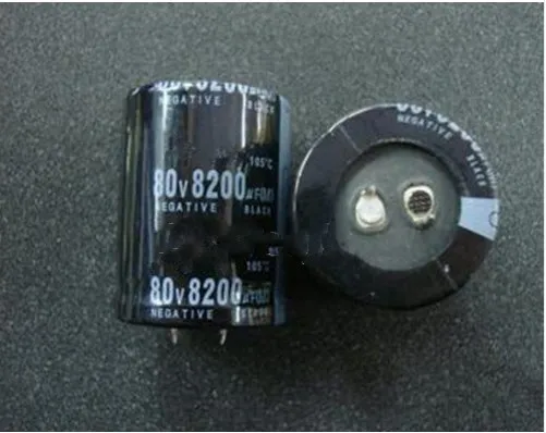 10 шт-2 шт. 80V8200UF электролитический конденсатор с алюминиевой крышкой, 8200 мкФ 80V 35*45 мм