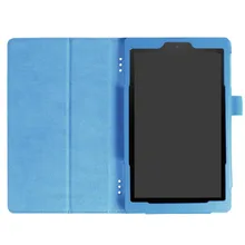 Роскошный кожаный смарт-чехол с функцией смарт-чехол для Amazon Kindle Fire HD 10 7th Gen Магнитный кожаный чехол-подставка# ZS