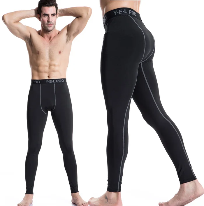 Brand men long johns mens warm pants thin elastic line of men's fashion