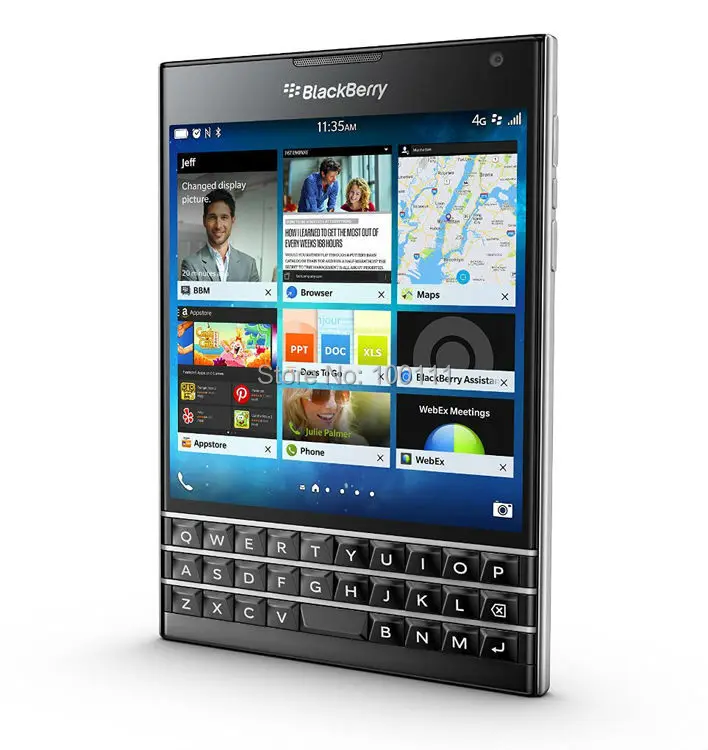 Оригинальный сотовый телефон BlackBerry passport Q30 разблокированный камера 13 МП 3 Гб ОЗУ 32