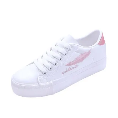 

spring and autumn Lovers fashion comfort shoes, student casual shoes, little men white shoes.