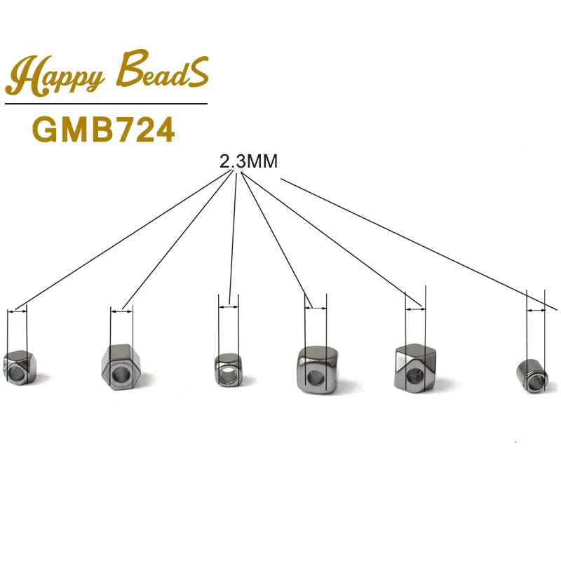 6*2 мм натуральный камень Форма колонны многокрасочный гематит свободные разделитель бисер с большим отверстием бисера для изготовления DIY браслет кулон ювелирные изделия
