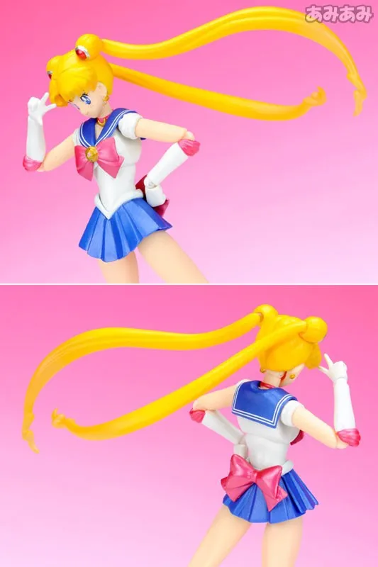 Японское аниме "Pretty Guardian Sailor Moon" Оригинальная фигурка BANDAI Tamashii нация СВЧ/S. H. Figuarts-Сейлор Мун