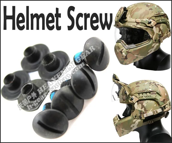 Ops fast tactical helmet tactical ibh helmet mich arc ach helmet screw