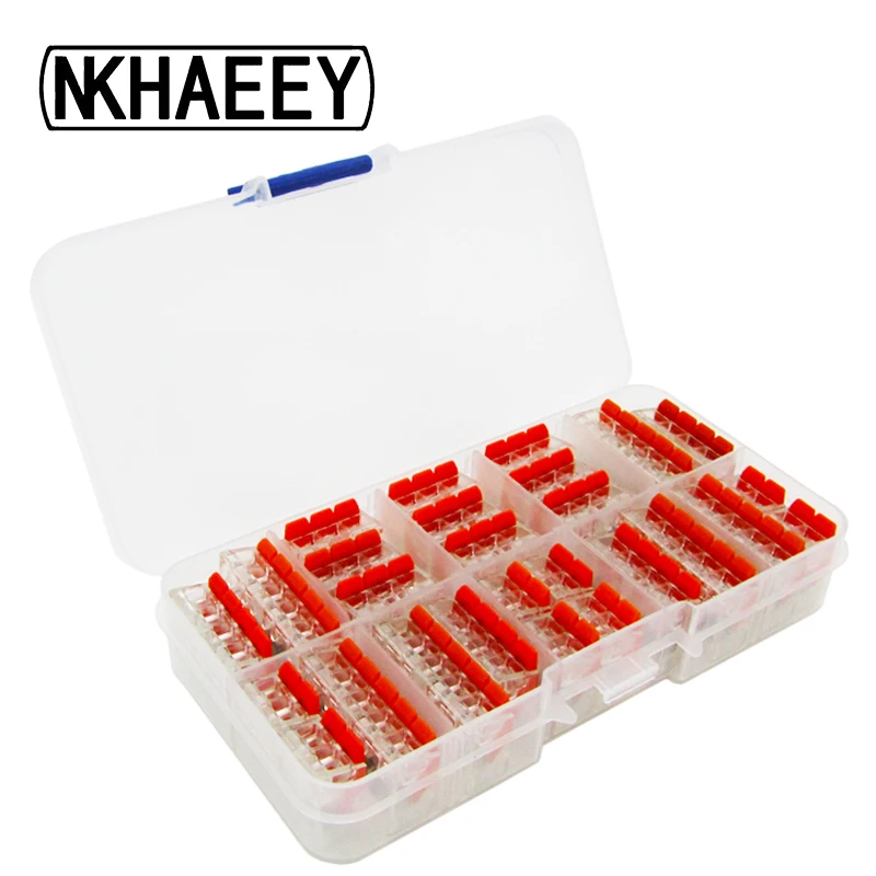 

Wago New Product 412-415 27PCS/BOX Electrical Wiring Terminals Household Wire Connectors Fast Terminals For Connection Of Wires