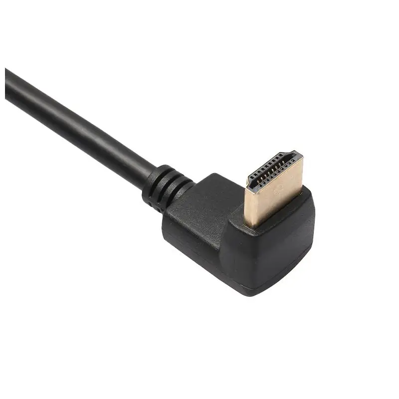 ABKT-2x мини-hdmi кабель,(90/270 градусов) мини-hdmi к HDMI кабель адаптер папа к женскому позолоченный 1080P