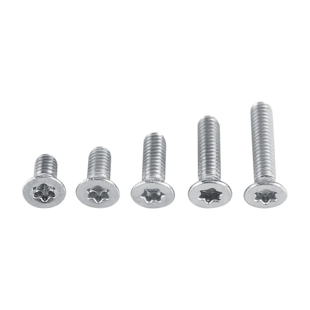 

50Pcs M2.5 Star Drive Screw Stainless Steel SS304 Flat Head Machine Screws Bolts Screwdriver Set Kits Repair Tool