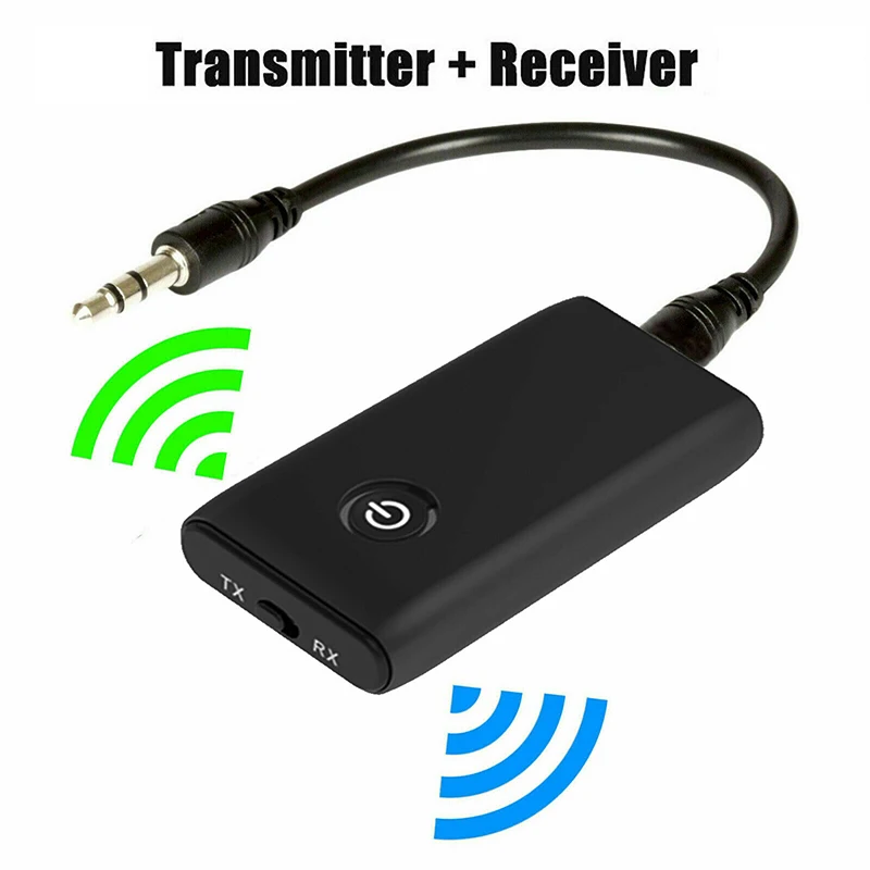 

bluetooth 5.0 Transmitter Wireless bluetooth 5.0 Receiver A2DP Audio 3.5mm Jack Aux bluetooth Adapter Audio Cable For Speaker