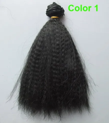 1/3 1/4 1/6 OB SD BJD маленькие парики с волнистыми волосами для куклы/тканевые куклы ручной работы для украшения волос кукольные парики
