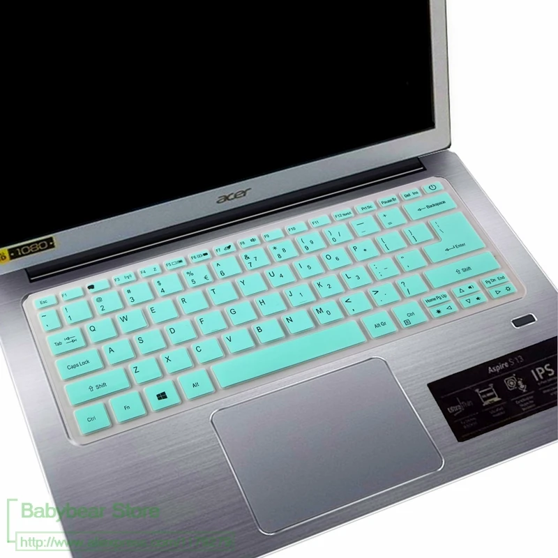 Для acer Swift 3 Swift3 SF314 55G SF314-55G SF314-52 SF314-52g SF314-54 SF314-54G Клавиатура ноутбука защитная накладка для телефона - Цвет: whiteblue