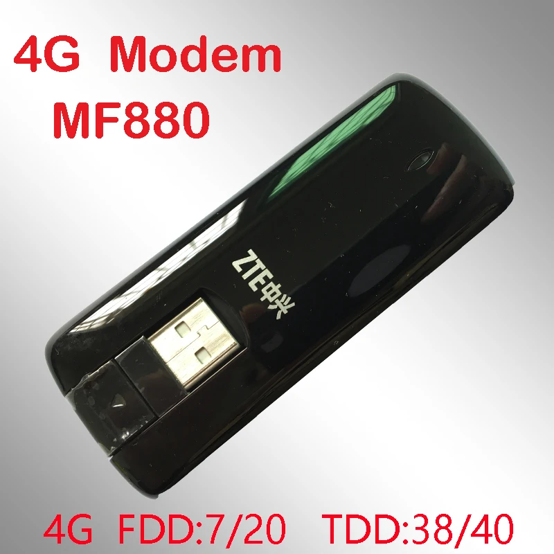 unlocked ZTE MF880 4g modem router sim 4G LTE mobile broadband usb