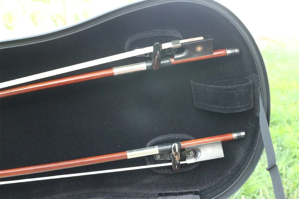 Yinfente, новинка 4/4, чехол для скрипки из углеродного волокна, высокопрочный чехол, полный размер, аксессуары для скрипки, черный/красный/белый, 3 цвета, chosse