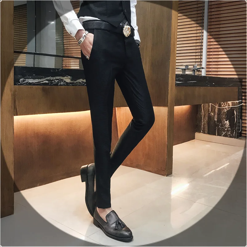 Autumn and winter suit pants men high quality mens trousers 28 29 30 31 32 33 34 35
