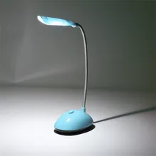 Модный Ультра-яркий светодиодный Настольный светильник с экономичным питанием от батареек AAA, лампа для чтения книг с гибкой трубкой PY-X7188