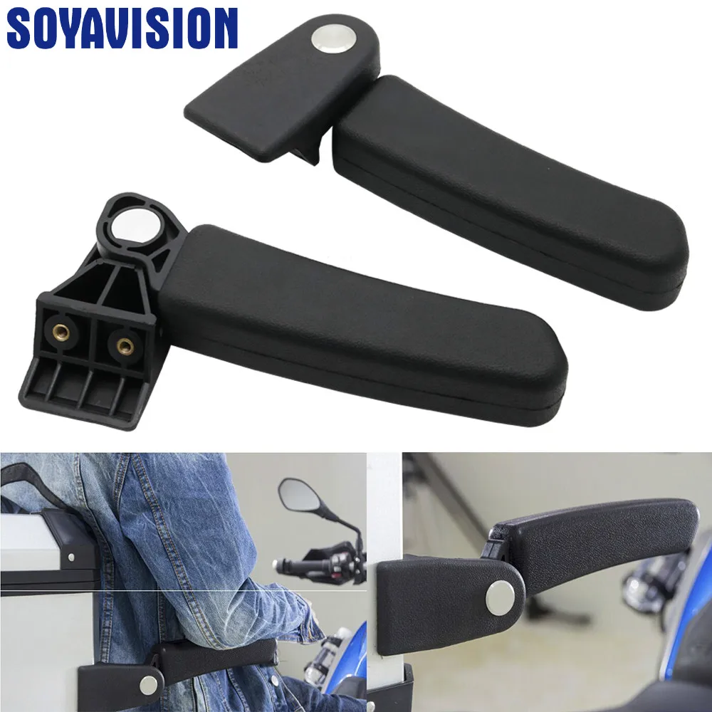 

Pair Rear Box Passenger Armrest For BMW R1200GS LC Adventure G310 GS F800GS ADV Tail Box MT-09 Tracer Drilling Required