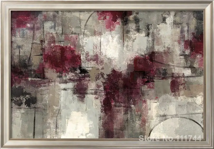 

abstract painting Stone Gardens by Silvia Vassileva art for living room Hand painted High quality