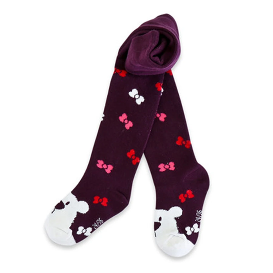 Autumn Children Girls Kids Winter Cotton Kids Patterned Tights Soft