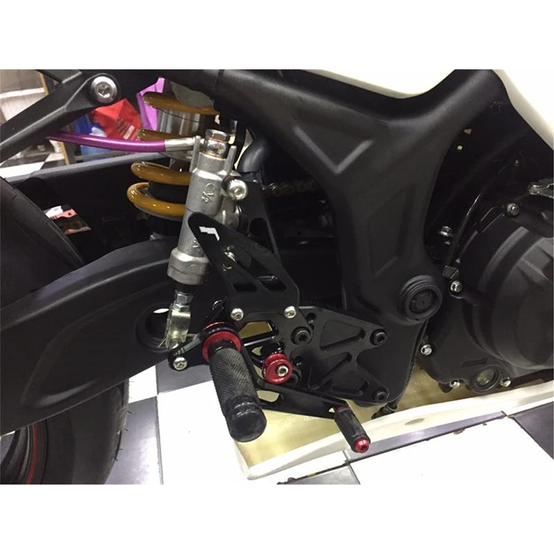 KEMiMOTO MT-03 R3 CNC регулируемый задний Набор Rearsets Подножка для Yamaha YZF R25 R3-& MT-25- новое поступление