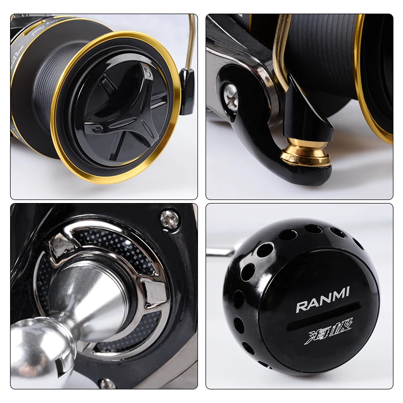Оригинальная катушка для серфинга RYOBI RANMI спиннинговая 6500 Передаточное отношение