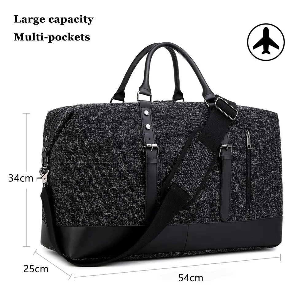 MARKROYAL, Новое поступление, деловая дорожная сумка для мужчин и женщин, сумка для переноски багажа, сумки-тоут, сумки для сна, черные и серые