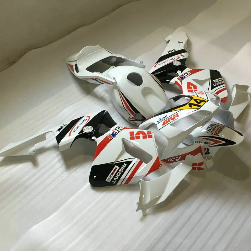 Белый красный черный обтекатель комплект для HONDA CBR600RR 03 04 CBR 600RR F5 2003 2004 CBR600 ABS мотоцикл обтекатели комплект+ подарки HY01