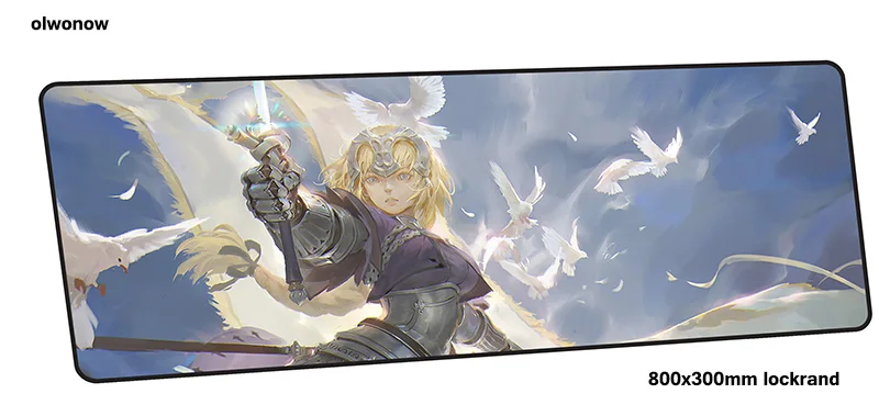 Fate Apocrypha коврик для мыши 80x30 см игровой коврик для мыши большой коврик для геймера High-end игровой компьютерный стол Клавиатура со встроенной