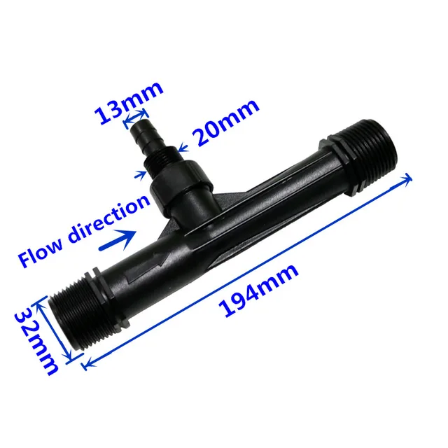 1 inch male Thread Venturi Tube Automatic Inhalation Fertilizer Suitable For Garden Agriculture Fertilizer Irrigation 2