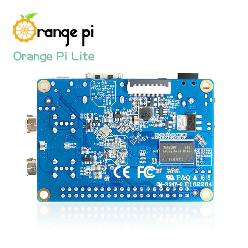 Orange Pi Lite SET9: камера Orange Pi Lite 512 Мб и 2 млн пикселей с широкоугольным объективом, макетная плата