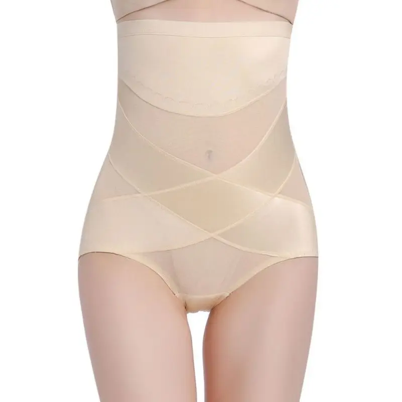 

Body Shaperwear Panties High Waist Plus Size No Trace Postpartum Body Hips Abdomen Shaping Underwear Control Panties New